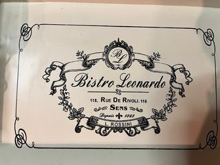 Vassoio decorativo Bistro Leonardo