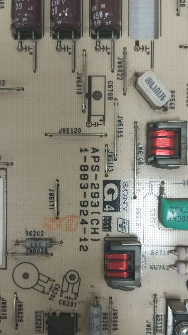 Fuente Alimentación Sony KDL-40EX720 Repuestos