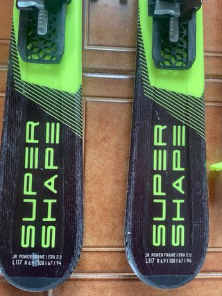 Esquís Head Junior y Bastones Leki