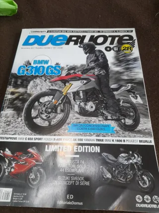 Rivista Due Ruote novembre 2017 numero 151