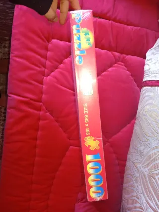 Puzzle 1000 Piezas Paisaje Montaña Flores