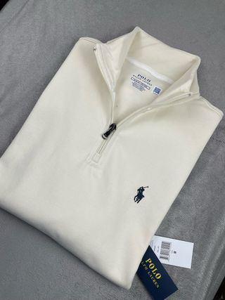 Polo Ralph Lauren Moletom Bege Tamanho M