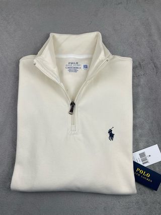Polo Ralph Lauren Moletom Bege Tamanho M