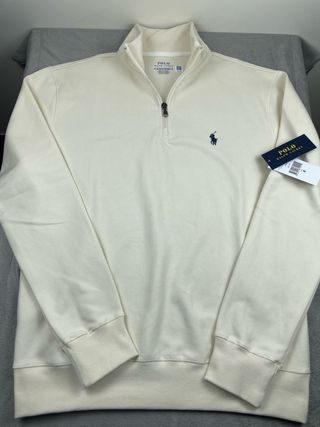 Polo Ralph Lauren Moletom Bege Tamanho M