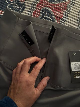 Pantalón faja gris nuevo