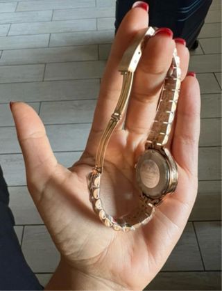 Orologio Hoops donna oro e fucsia