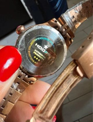 Orologio Hoops donna oro e fucsia