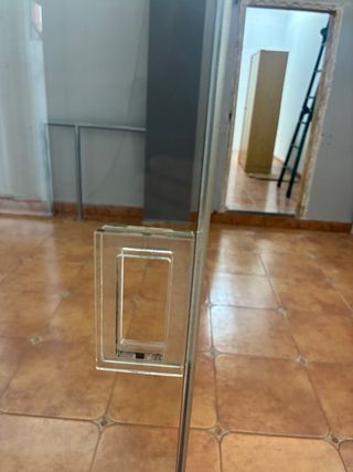 Mampara cristal laminado separador ambientes