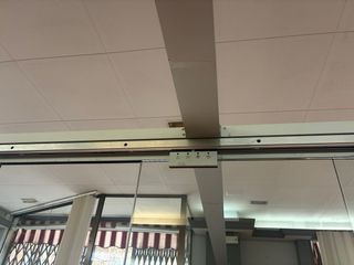 Mampara cristal laminado separador ambientes