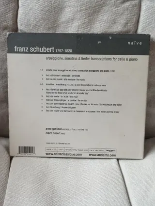 Anne Gastinel Lote 2cd's