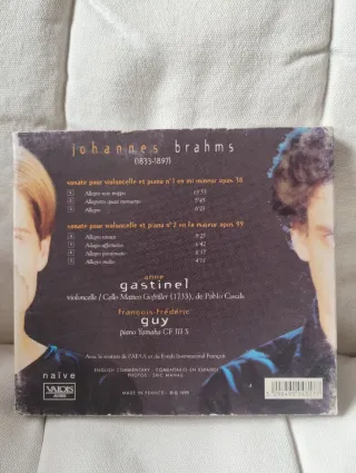 Anne Gastinel Lote 2cd's