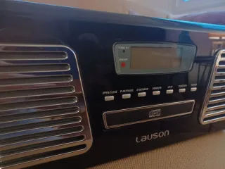 Tocadiscos Lauson Negro