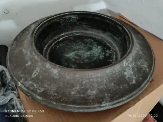 Braciere antico in rame