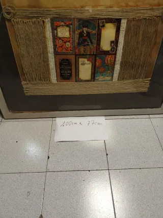 Cuadro antiguo decorativo