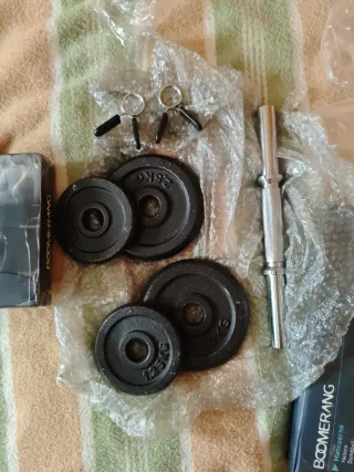 2 set de mancuernas Boomerang 10kg