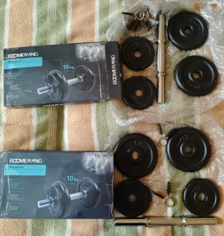 2 set de mancuernas Boomerang 10kg