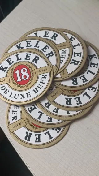 Lote 10 Posavasos Keler 18 Deluxe Beer NUEVOS