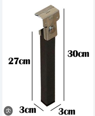 Patas de somier metálicas 8