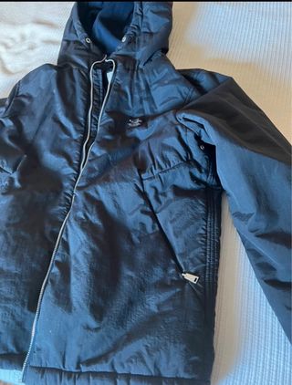 Chaqueta Pull&Bear niño azul con capucha