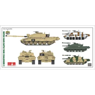 Maqueta Challenger 2 Rye Field Model 1/35