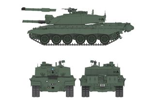 Maqueta Challenger 2 Rye Field Model 1/35