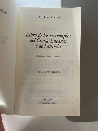 Libro de los enxiemplos del conde Lucanor e de ...