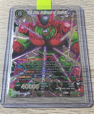 Dragon Ball Card Cell Max BT19-153 SCR