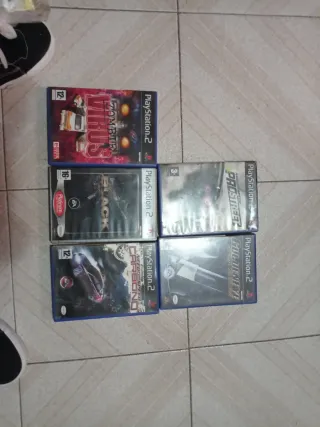 Juegos PS2: Need for Speed, Black, Virus