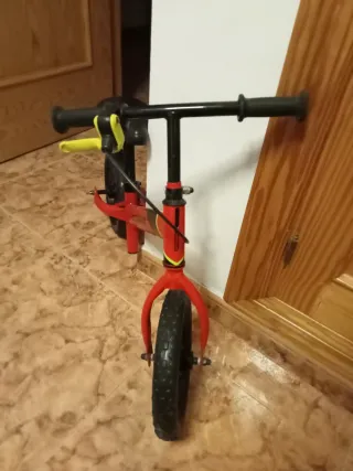 Bici niño sin pedales con freno