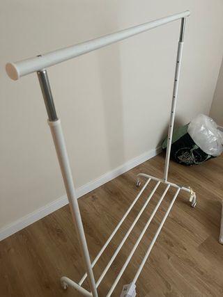 Burra perchero Ikea blanco