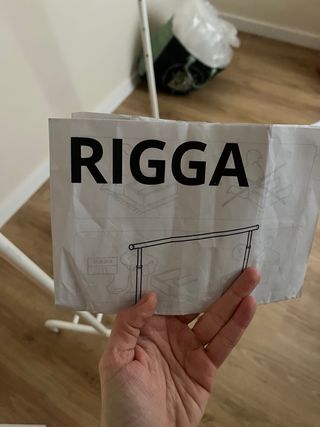 Burra perchero Ikea blanco