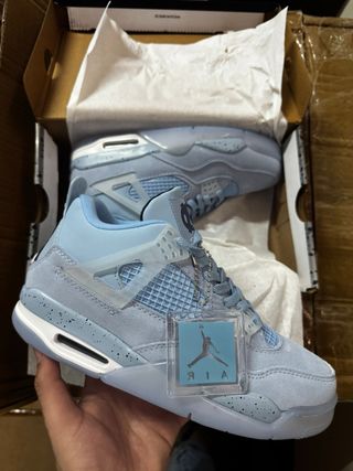 Zapatillas Jordan Air 4 Azul y Blanco