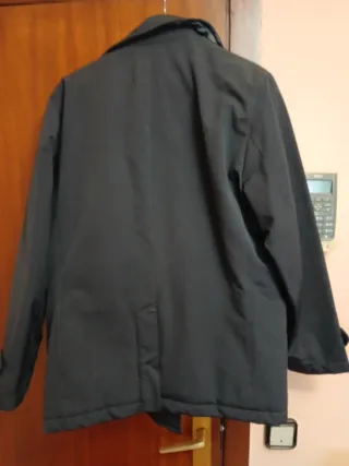 Abrigo Parka Burberry Azul Marino