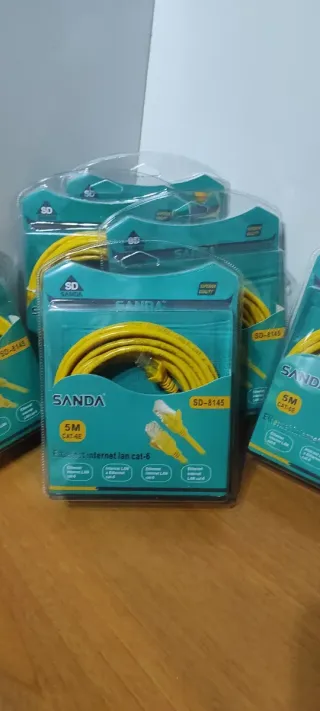 Cable Internet LAN Cat-6 5M A ESTRENAR