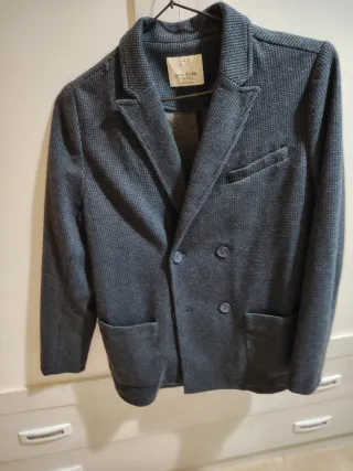 Americana Zara niño azul T.11/12 años