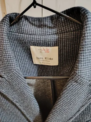 Americana Zara niño azul T.11/12 años