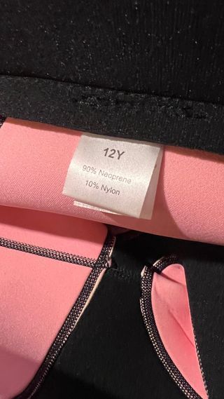 Traje neopreno niña Vofiw rosa 3,5mm