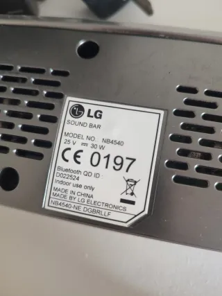 Barra de Sonido LG NB4540