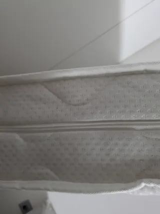 Colchón 90x200 con funda y protector