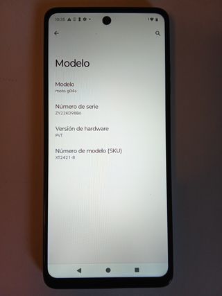 MOTOROLA G04S  (8+8GB RAM, 128GB ALM. 6.56 pulg.)