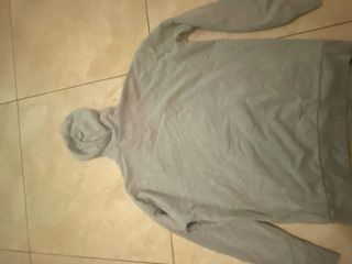 Felpa Rifle Grigia con Cappuccio