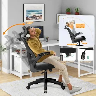 Silla Oficina Ergonómica Soporte Lumbar