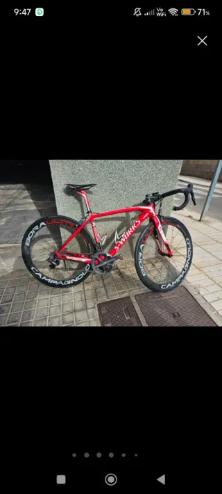 Bicicleta de carretera Specialized S-Works Talla s