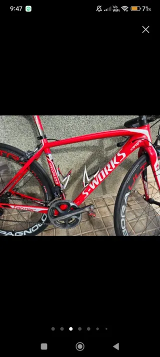 Bicicleta de carretera Specialized S-Works Talla s