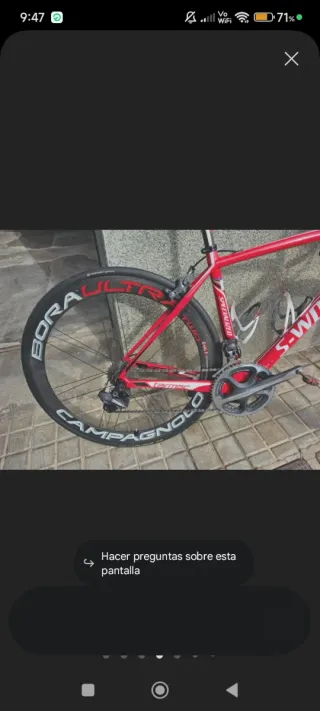 Bicicleta de carretera Specialized S-Works Talla s