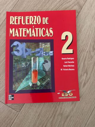 Refuerzo de matemáticas, 1° y 2º. ESO