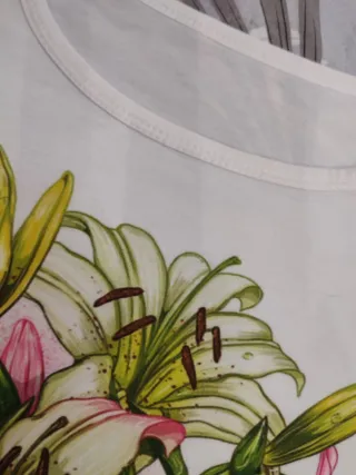 Camiseta Chloé Flores T-48