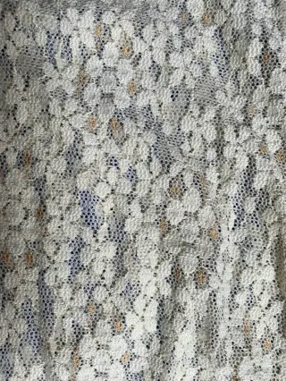 Body encaje Zara beige manga larga