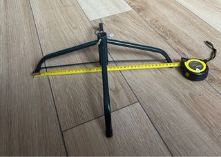 Base árbol navidad 40cm metal verde