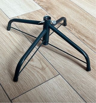 Base árbol navidad 40cm metal verde